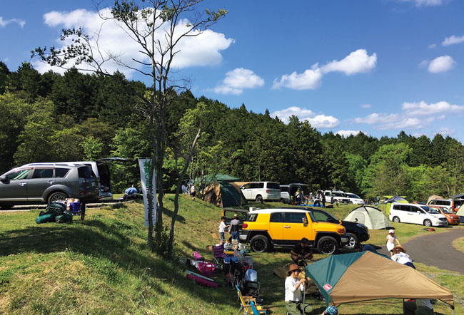 たけべの森公園 オートキャンプ場