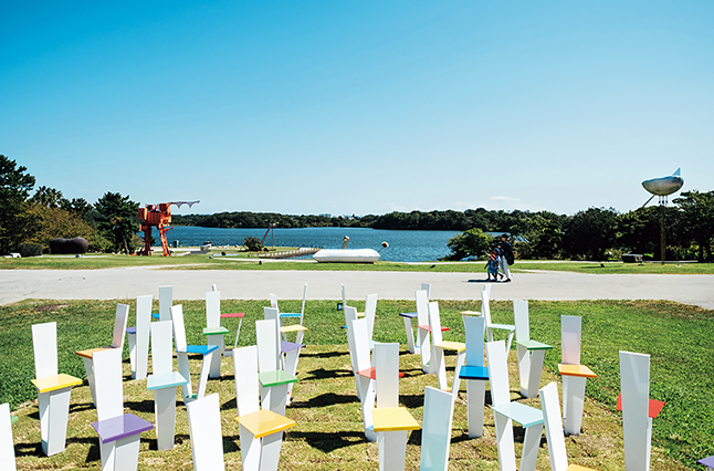 彫刻があちこちに！自然の中でアートに浸る一日 《ときわ公園／夏たび案内》