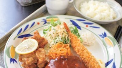 店の人気料理を一度に 味わえるのがうれしい！