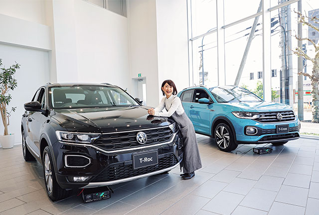 輸入SUV登録台数1位、2位を独占した人気の＜T-Roc＞と＜T-Cross＞を体感して