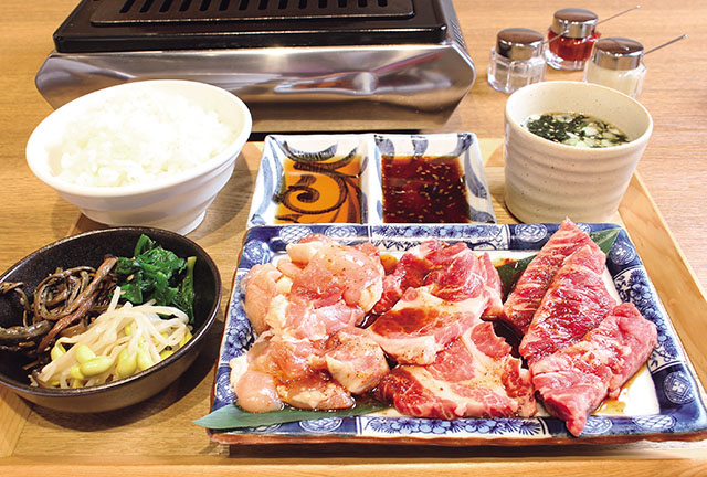 丁寧な仕込みで作られる焼き肉と冷麺をランチで