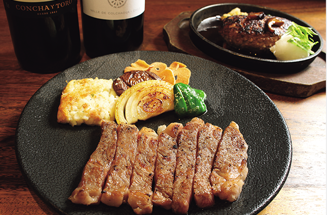 大人の隠れ家空間で 和牛肉を楽しむ夜