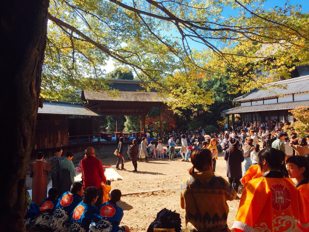 【大学生が取材してみた】沼名前神社と移動式の能舞台vol.4（全4回）〜お祭り当日の様子〜