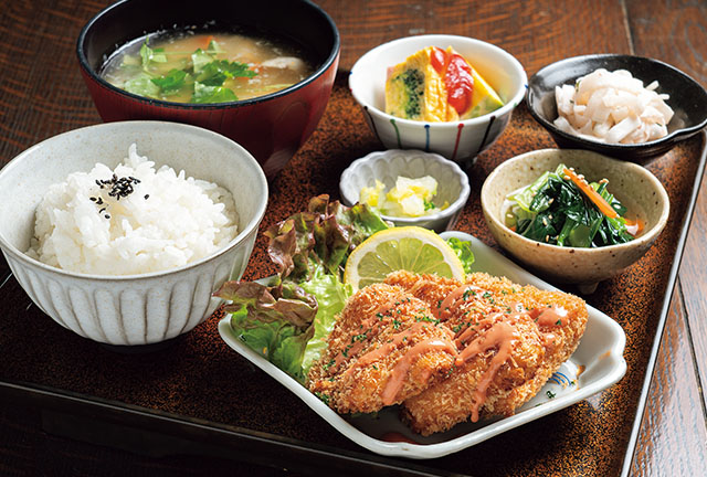 日替わり＆手作りが自慢甘味処のこだわり定食を