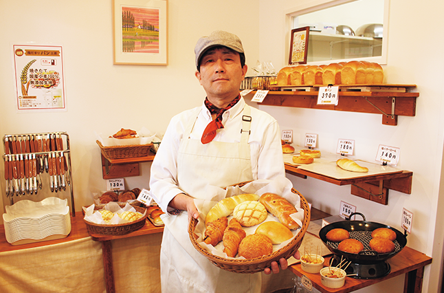 幅広い世代の心をキャッチ！ 地元になじむ小さなパン屋