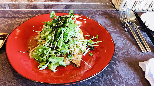 心落ち着く空間でパスタランチを召し上がれ