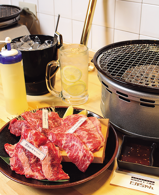 注文はスマホでカンタン！ 気楽にひとり焼き肉を満喫